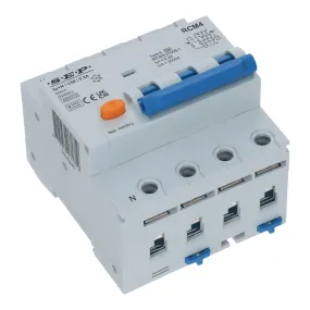 Aardlekautomaat B 63A 3 polig + nul Type A-selectief 100mA 6kA (81mm)
