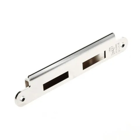 Assa Abloy sluitplaat 4622 voor SKG din rechts/stomp chroom