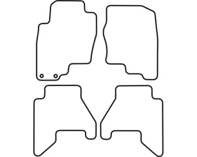 Automatten Nissan Pathfinder 2005-2013