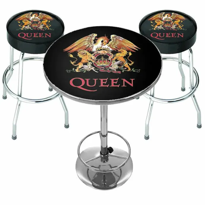 BARSET (TAFEL MET KRUKKEN) QUEEN  CLASSIC CREST