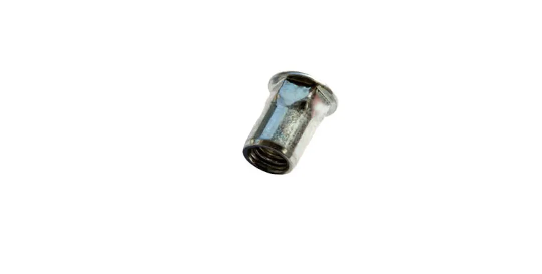 BLINDKLINKMOEREN CILINDERKOP RVS A2 SEMIZESKANT/OPEN TYPE M5 X 13,5