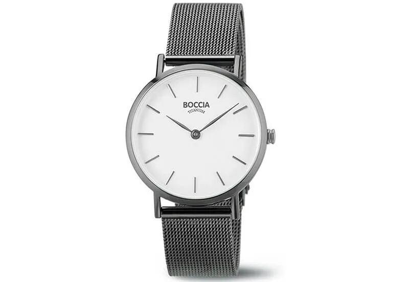 BOCCIA 328104 HORLOGEBAND STAAL