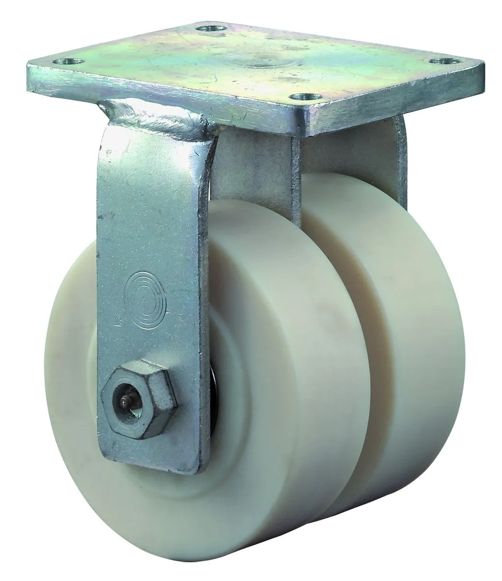 BOKWIEL Ø 300MM, LOOPVL GEGOTEN NYLON, WIELLICH GEGOTEN NYLON, KOGELLAGER