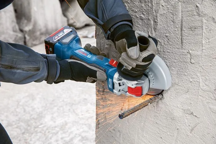 BOSCH GWX 18V7 ACCU HAAKSE HAAKSE SLIJPER SET IN LBOXX  06019H9105
