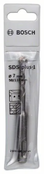 BOSCH HAMERBOOR SDSPLUS1 7 X 50 X 110 MM 2608680267