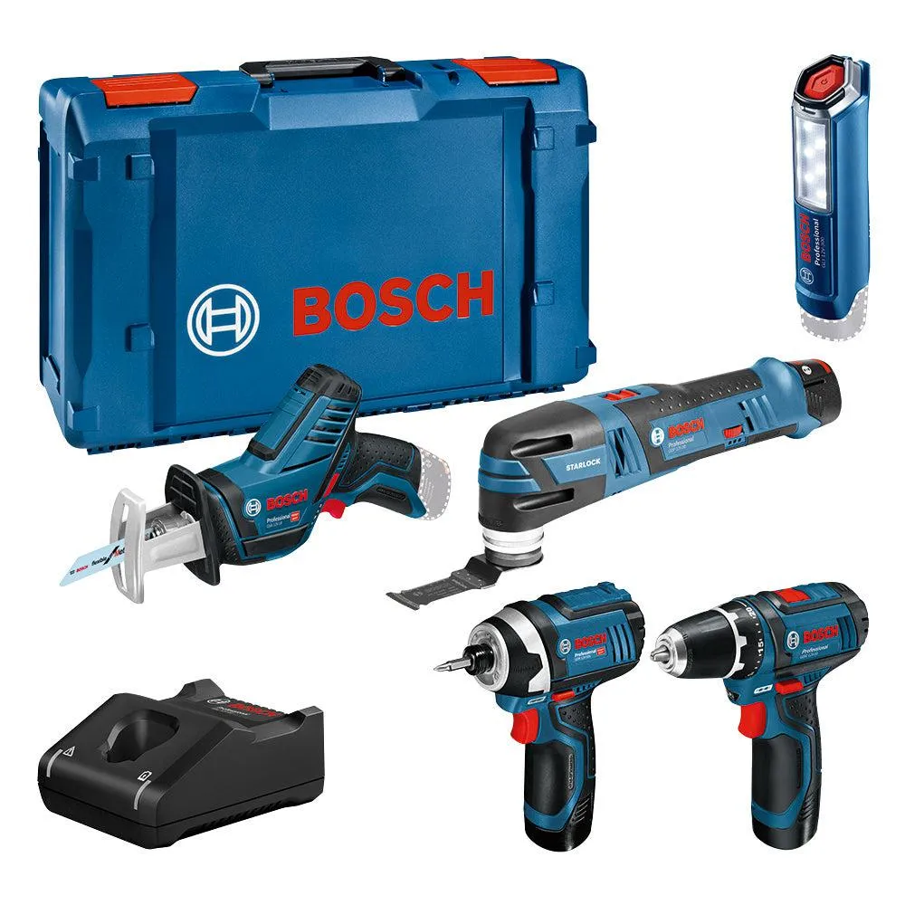 BOSCH PROFESSIONAL ACCU COMBISET 5DELIG 12V 3X 2,0AH LIION  0615990N1D