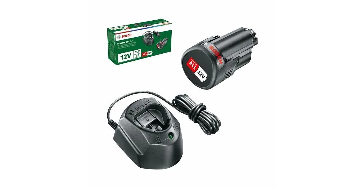 BOSCH Starterset 12 V (1× 1,5 Ah, GAL 1210 CV) 1600A01L3D