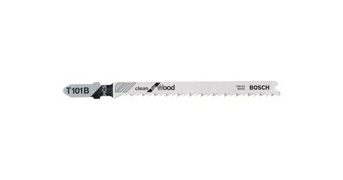 BOSCH Zaagblad voor reciprozaag T 101 B Clean for Wood (25 stuks) 2608633622