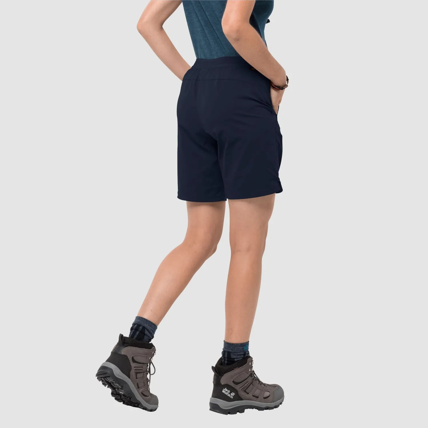 Broek Jack Wolfskin Women Hilltop Trail Midnight Blue