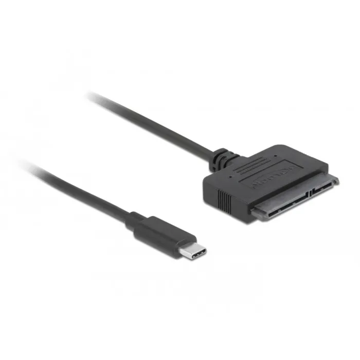 DELOCK USB TYPEC CONVERTER TO 22 PIN SATA 6 GB/S (ZWART)