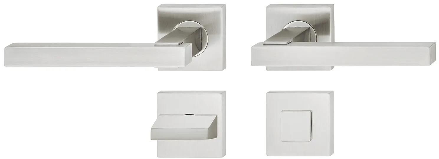 Deurkrukgarnituur, rvs, StarTec, model LDH 2186