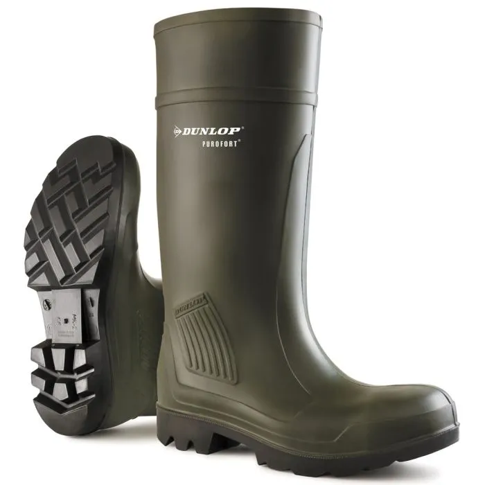 Dunlop Purofort laars s5d c462933 groen, 38