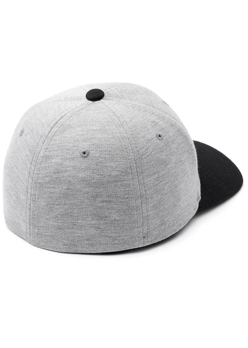 FLEXFIT 2TONE DOUBLE JERSEY CAP GRIJS ZWART