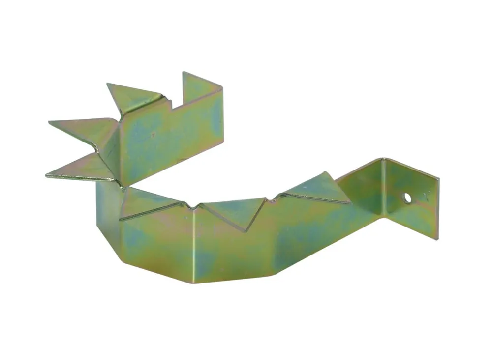 GB ANTI KLIMBEUGEL GEEL GEPASSIVEERD 45X3MM