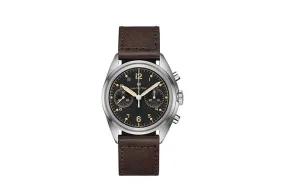 Hamilton horlogeband H76409530 - bruin leer