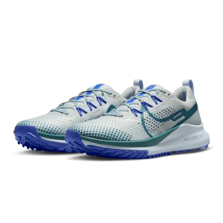 HARDLOOPSCHOENEN NIKE REACT PEGASUS TRAIL 4 M DJ6158005 GRIJS GROENTE