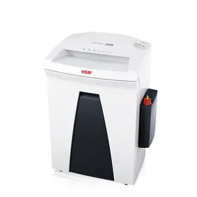 HSM SECURIO B24 papiervernietiger, veiligheidsniveau 5, deeltjes 1,9 x 15 mm, 11 vel, olievernevelaar, wit