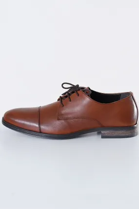   Jack & Jones  RAYMOND LEATHER  SHOE Cognac