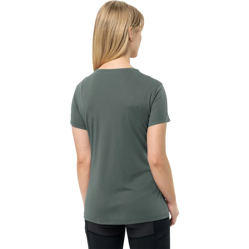 JACK WOLFSKIN DAMES TECH TSHIRT