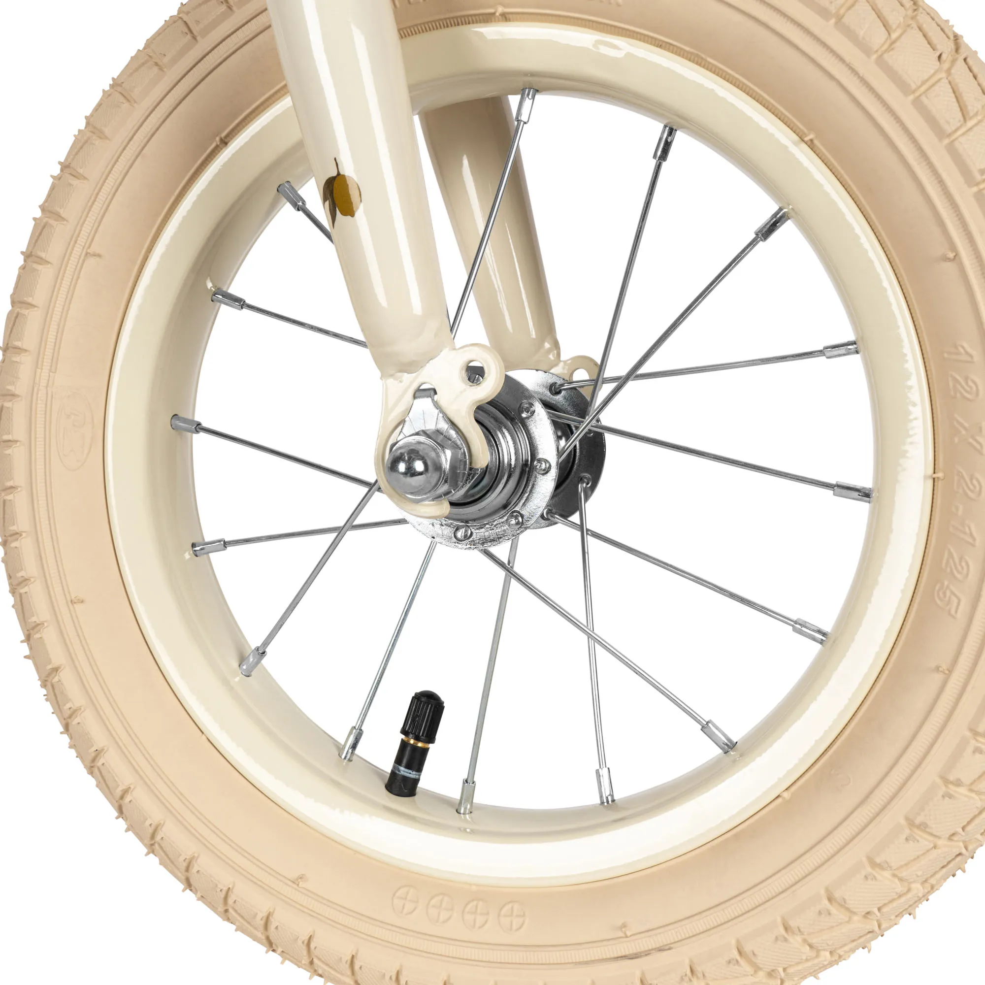 Konges Slojd balance bike loopfiets wit citroen
