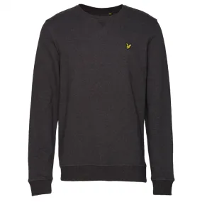 Lyle & Scott Crew Neck Sweatshirt Charcoal Marl