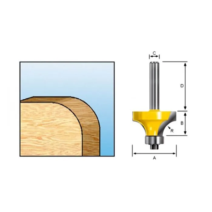 MAKITA D09466 AFRONDFREES+LAG R9 S6