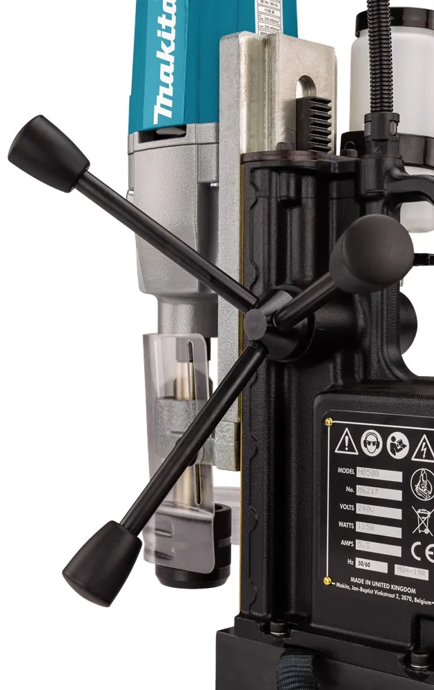 Makita magneetkernboormachine HB500 230V, in koffer