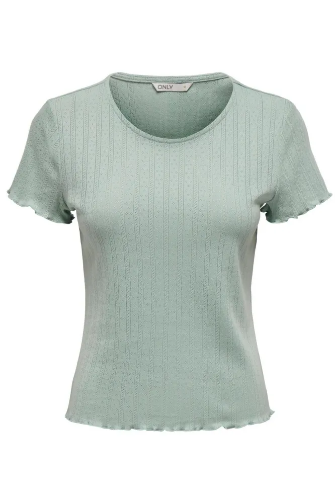 ONLCARLOTTA S/S TOP JRS NOOS 15256154 JADELITE