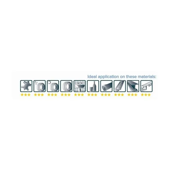 Pica 8083 GEL Signalmarker zwart