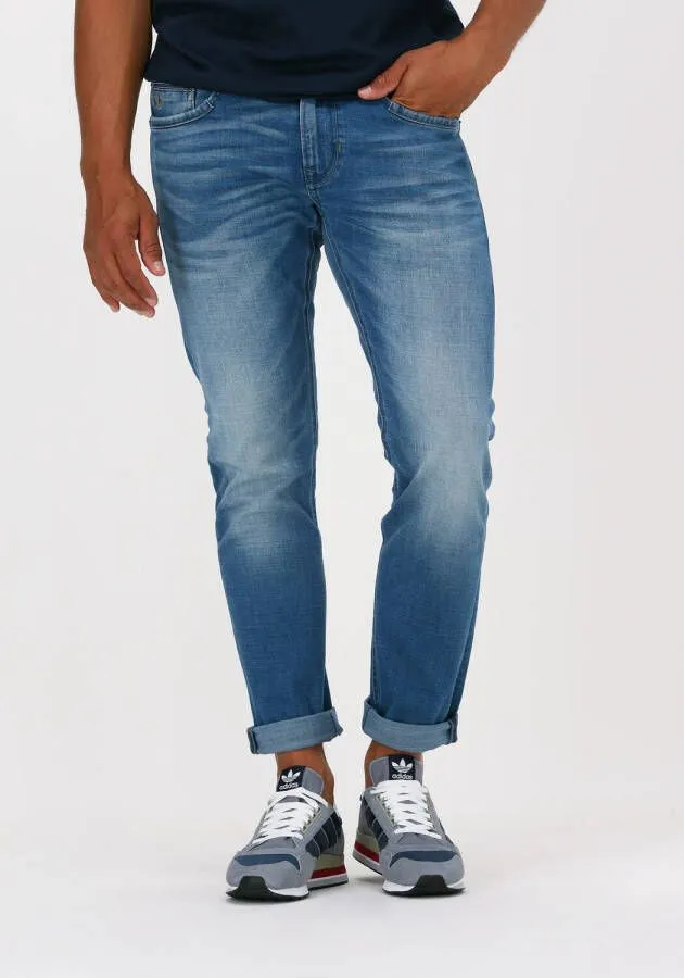 PME Legend Grijze Linkerhand Tailwheel Skinny Jeans Blauw Heren