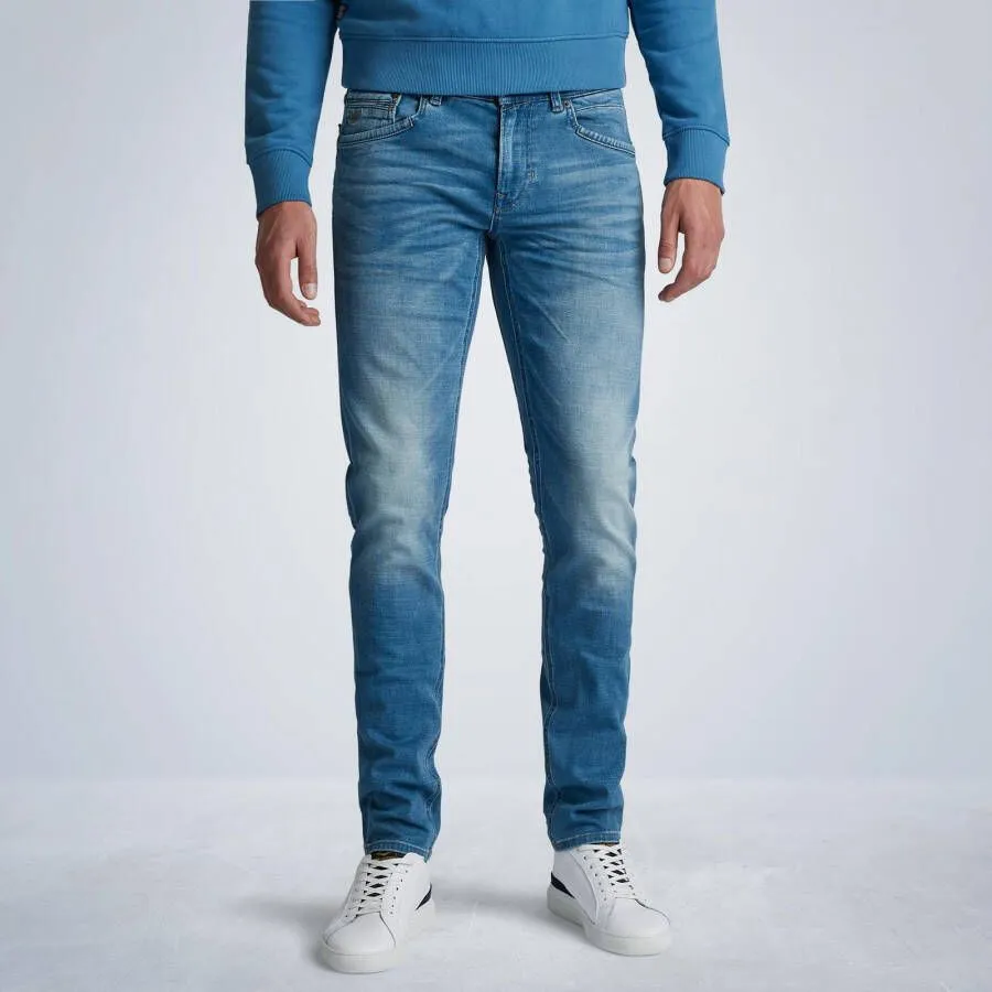PME Legend Grijze Linkerhand Tailwheel Skinny Jeans Blauw Heren