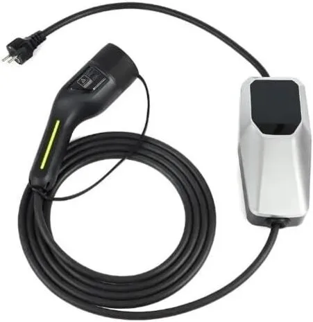 PREMIUM INSTELBARE MOBIELE LADER/LAADKABEL STOPCONTACT TYPE 2 1FASE 6A16A 1,3KW3,6KW 4 METER VOOR MERCEDES EVITO