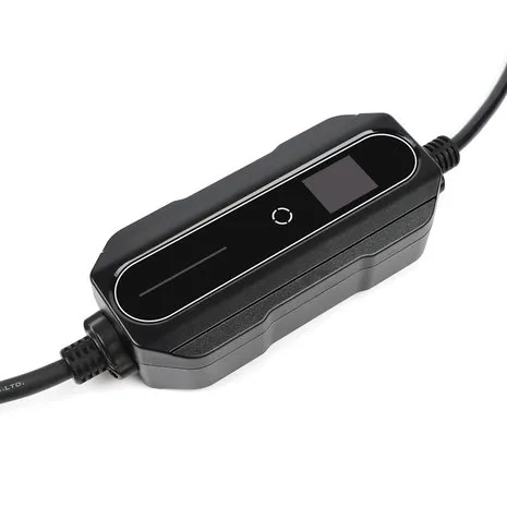 PREMIUM INSTELBARE MOBIELE LADER/LAADKABEL STOPCONTACT TYPE 2 1FASE 6A16A 1,3KW3,6KW VOOR BMW 5SERIE
