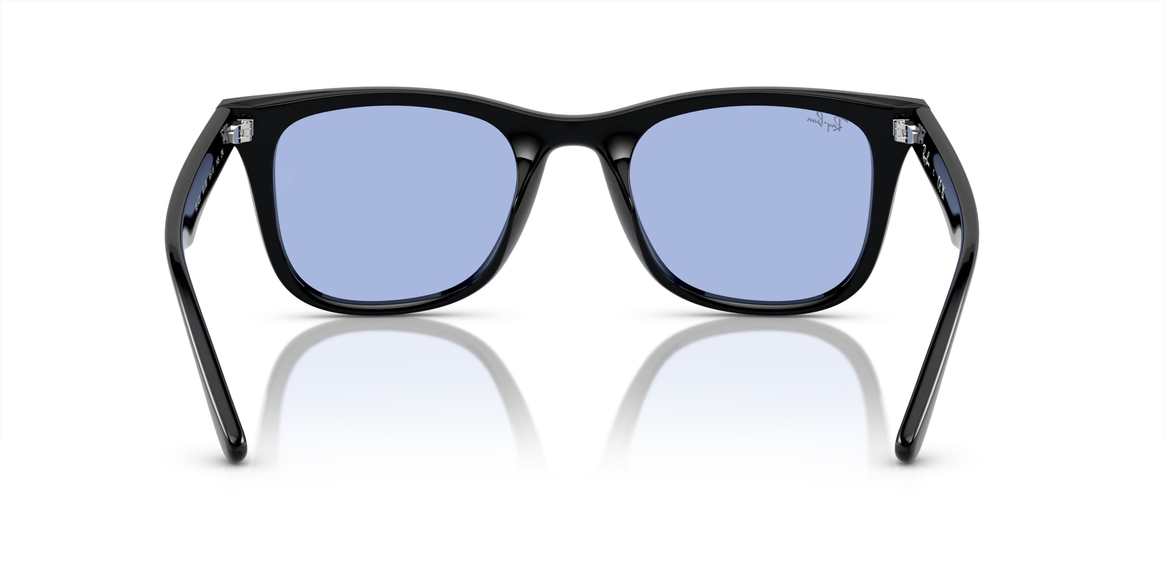 RAYBAN RB4420 XL (65  18)  WITH BLAUW LENSES AND ZWART FRAME