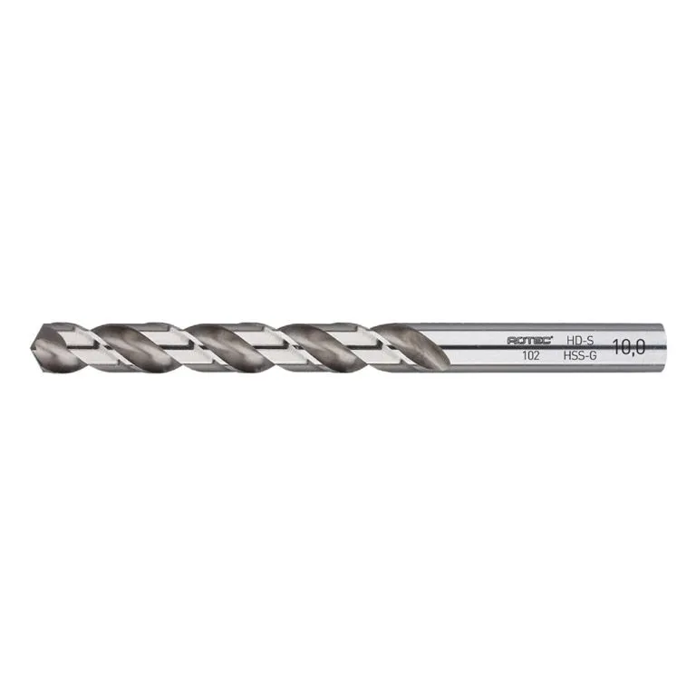 ROTEC HSSG SPIRAALBOOR, DIN 338, TYPE HDS, Ø9,9 5 STUKS
