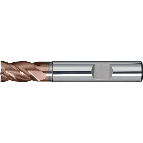 Schachtfrees DIN 6527 K type N/HPC nominale d. 3mm inzetlengte 9mm VHM TiAlN D