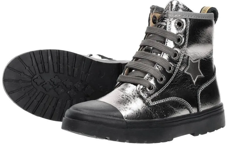 Shoesme Veterschoen hoog