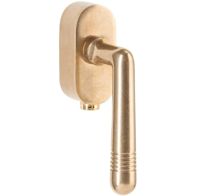 SKG2 DRAAIKIEPGARNITUUR AFSLUITBAAR ARTDECO/ELEGANT MESSING ANTIEK