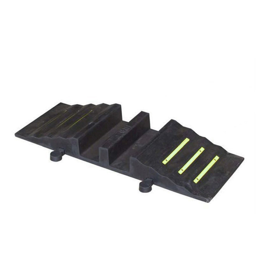 Slangbrug, rubber, type HR3, geschikt voor 2 slangen tot 75 mm