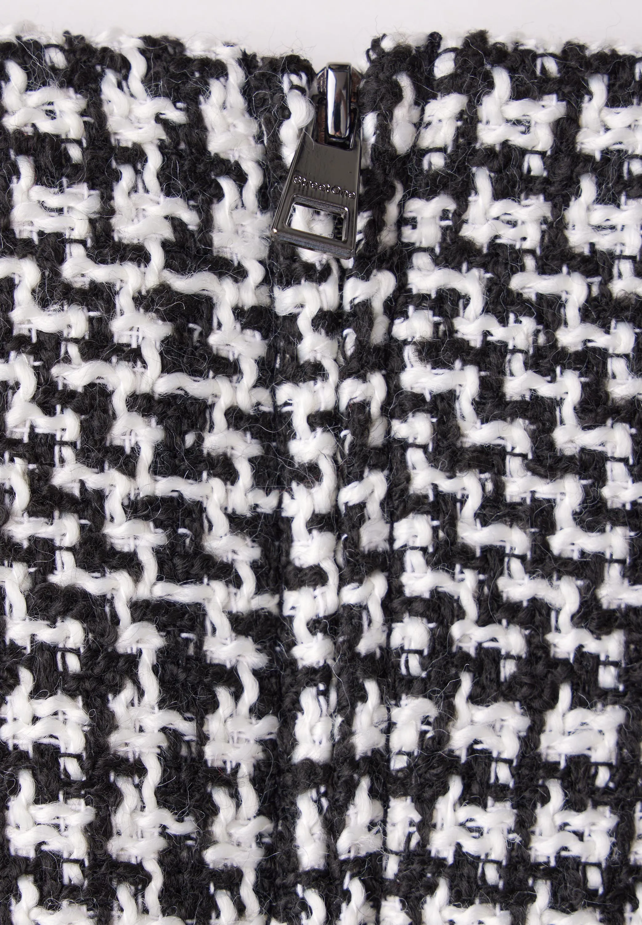  Street One bouclé rok black 361592 20001 