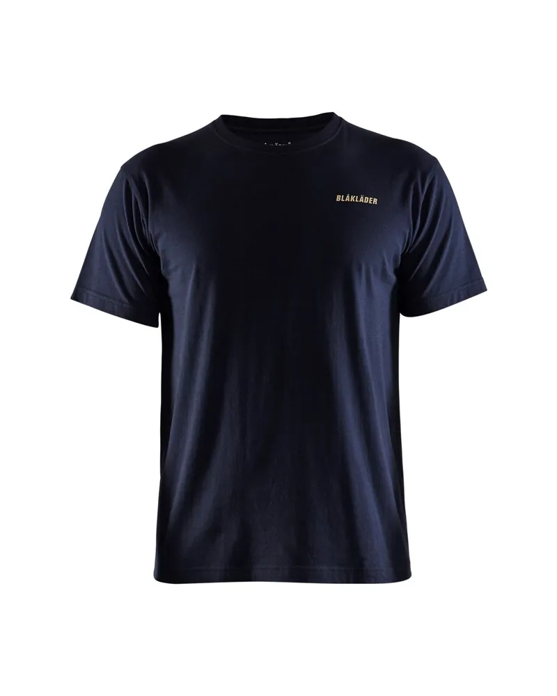 TSHIRT LIMITED EDITION 'LIFE IS TOO SHORT...' DONKER MARINEBLAUW XXL