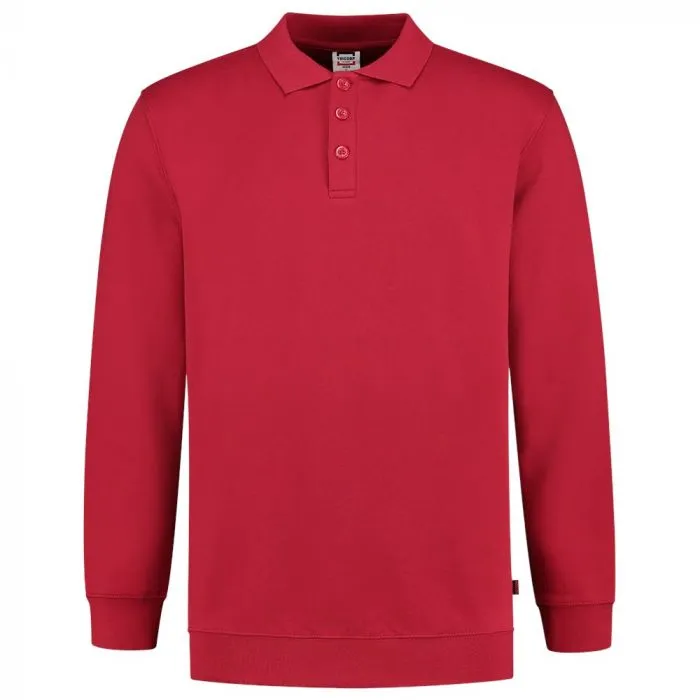 Tricorp Polosweater Boord 60°C Wasbaar 301016 Red