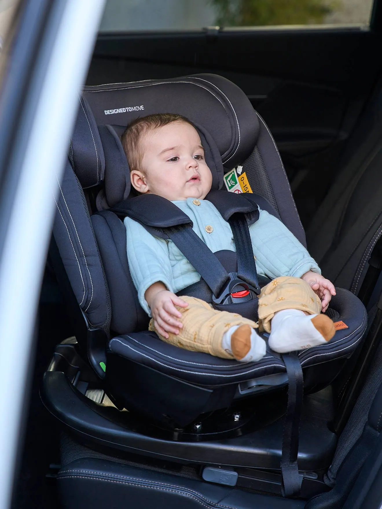 VERTBAUDET  DRAAIBARE AUTOSTOEL ISIZE GROEP 0+/1/2/3 ROLL&SIT VERTBAUDET  VEEL ZWART